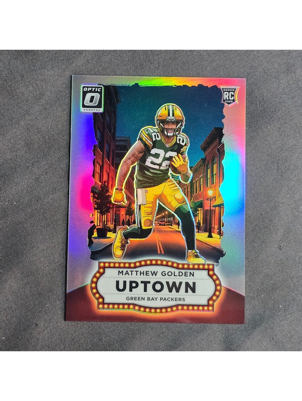 Panini 2025 Donruss Optic Matthew Golden Uptown RC Green Bay Packers #14 Rookie